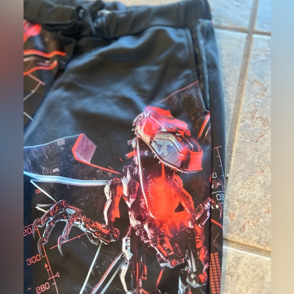NWT- 'Magnetite' Joggers - Black/Red- Excision - Size Small - Picture 8 of 13
